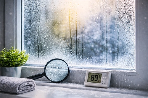 Beschlagene Fenster: Kondenswasser am Glas – Ursachen und Tipps