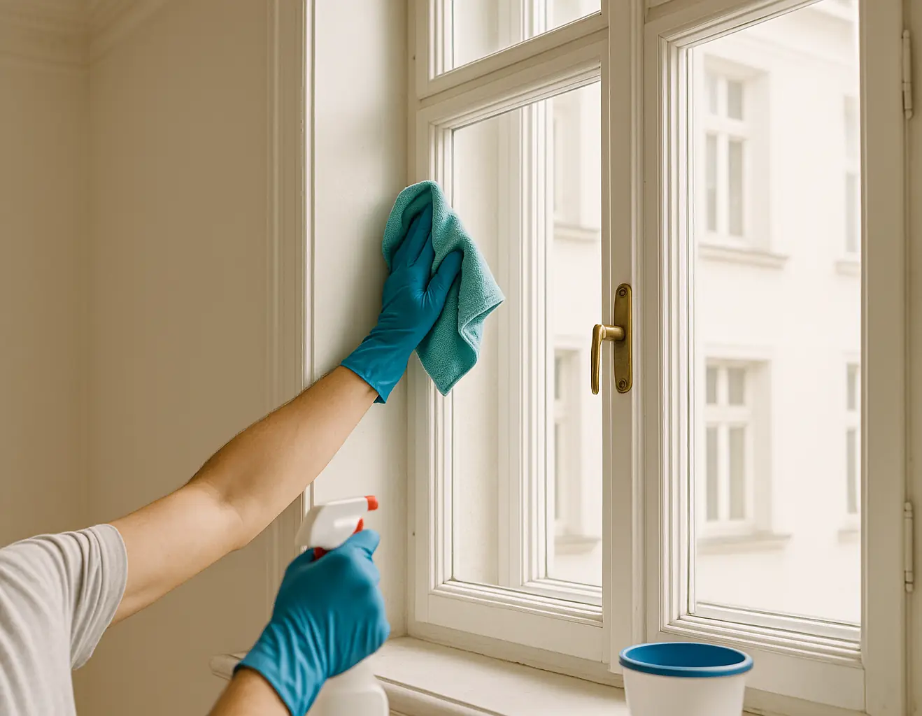 Fensterreinigung Altbau